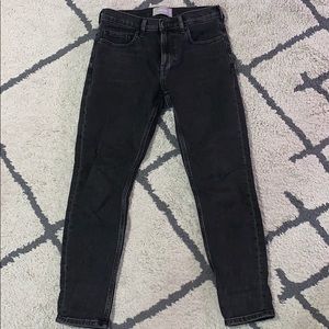 everlane mid-rise skinny jeans ankle length